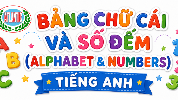 BẢNG CHỮ CÁI VÀ SỐ ĐẾM (ALPHABET & NUMBERS) TIẾNG ANH CHO NGƯỜI MỚI BẮT ĐẦU